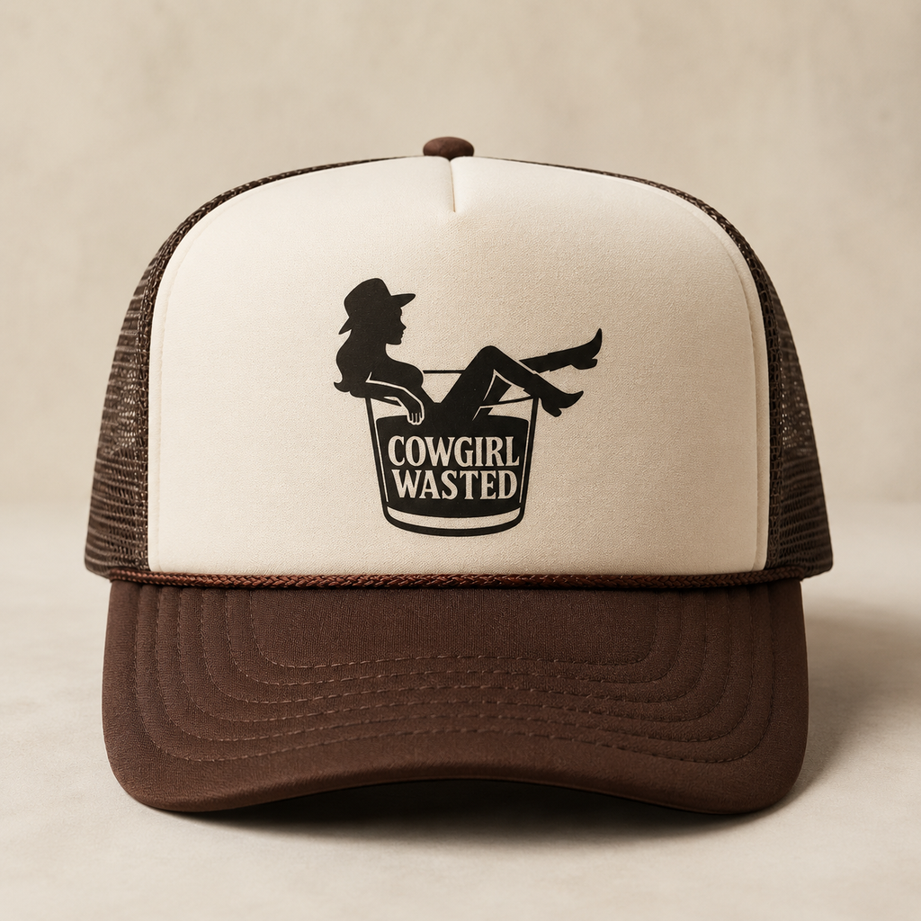 Wasted in Whiskey (brown)