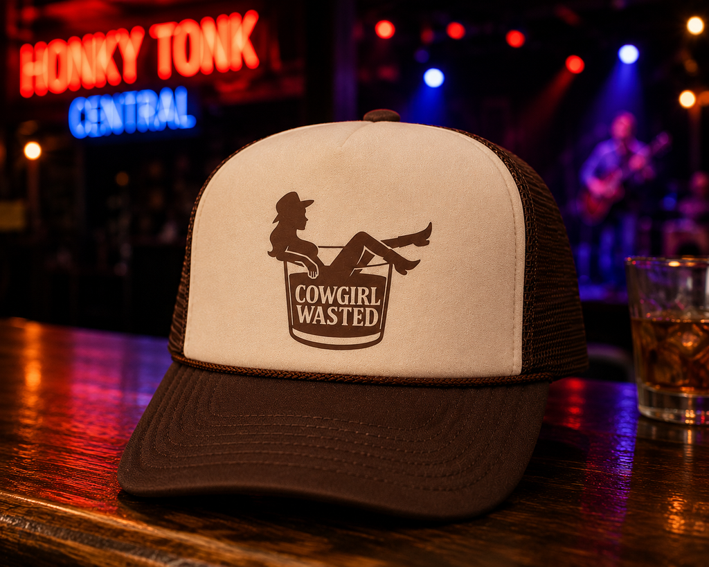 Wasted in Whiskey (brown)