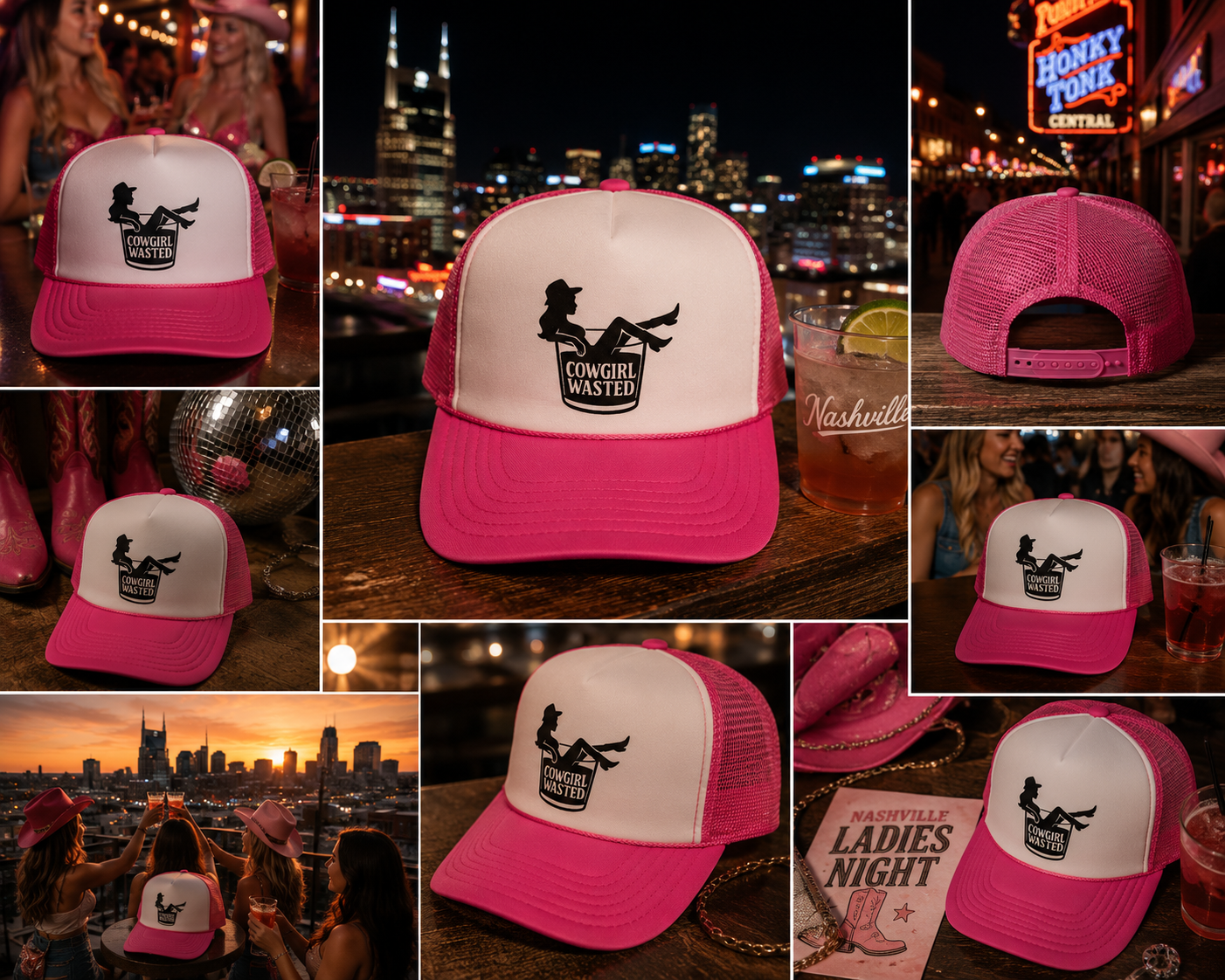 Wasted in Whiskey Pink
